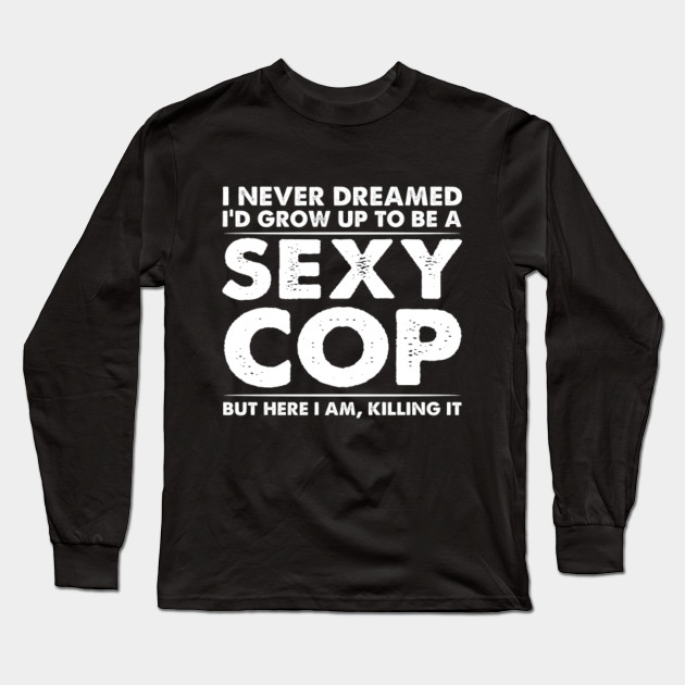 funny police shirts