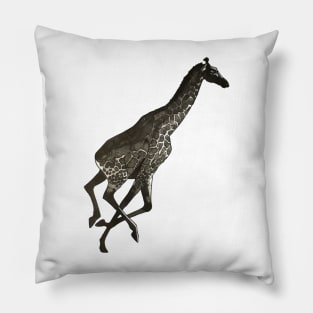 INKTOBER Giraffe Pillow