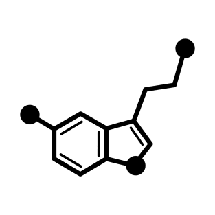 Serotonin Molecule T-Shirt