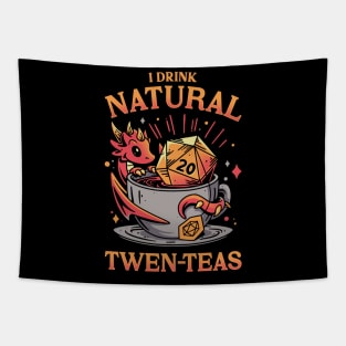 D20 Tea Time - Roleplayer Drink Tapestry