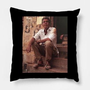 anthony bourdain Pillow