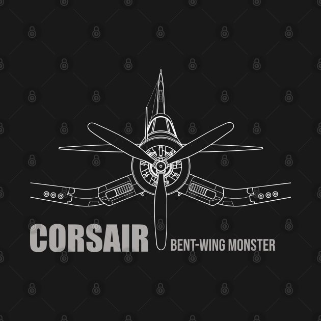 F4U Corsair: Bent Wing Monster by Blue Gingko Designs LLC