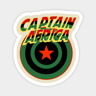 Captain Africa Magnet