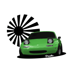 Miata MX-5 NA Green T-Shirt