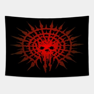 Skull Star Of Chaos Tapestry