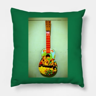 toy guitar Pillow