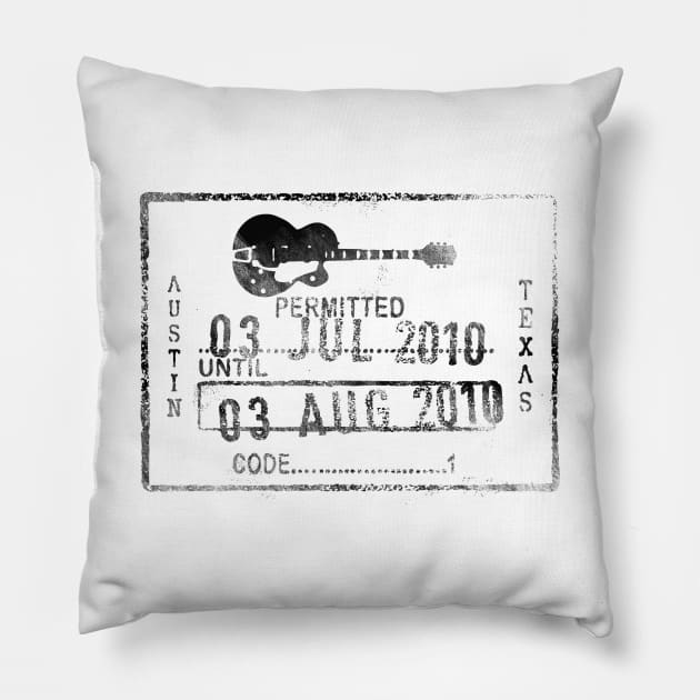 Austin Pillow by KnuckleTonic