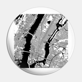 New York City Map City Map Poster Black and White, USA Gift Printable, Modern Map Decor for Office Home Living Room, Map Art, Map Gifts Pin