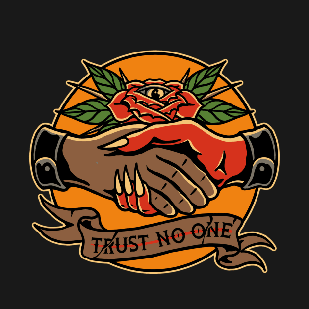 trust no one by adillustration