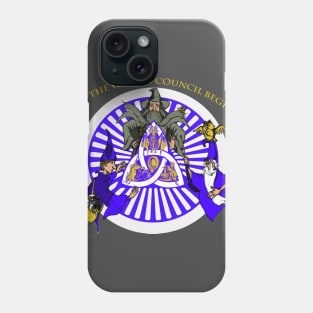 Conjuring Blue & Grey Phone Case