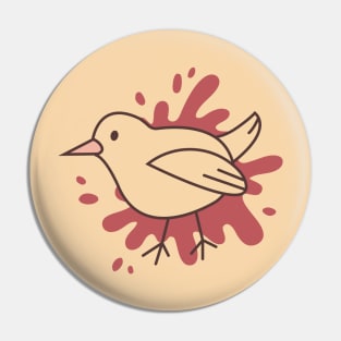 Little bird icon Pin