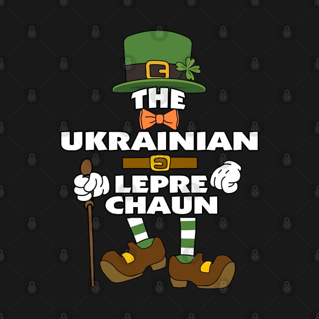 The Ukrainian Leprechaun St Patrick's Day Celebration Matching Outfits Group Attire by HappyGiftArt