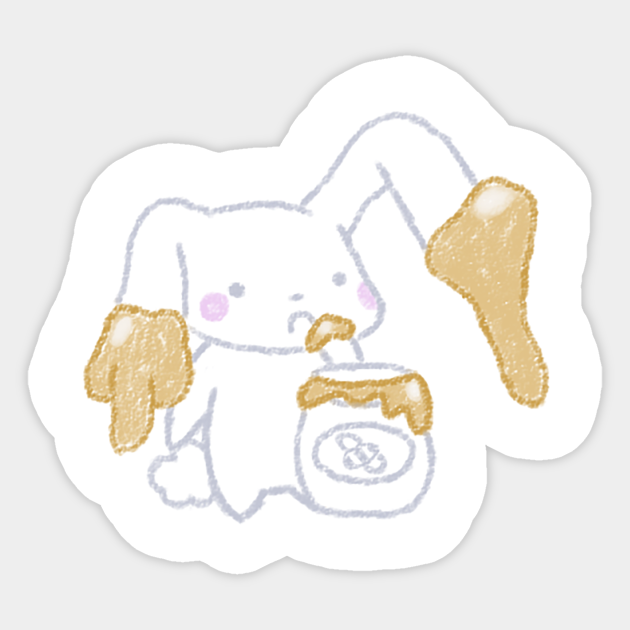 Honey Bunny 2 - Bunny - Sticker | TeePublic Honey Bunny 2 - Bunny - Sticker | TeePublic