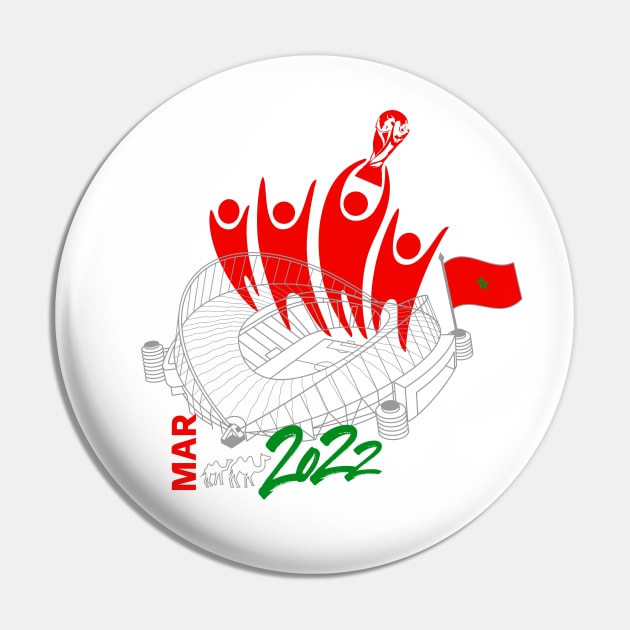 Morocco World Cup Soccer 2022 Pin by DesignOfNations