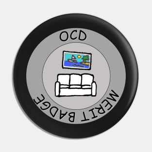 OCD Merit Badge Pin