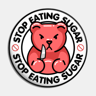 Stop Eating Sugar Pin