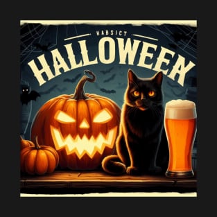 Halloween Cat #7 T-Shirt