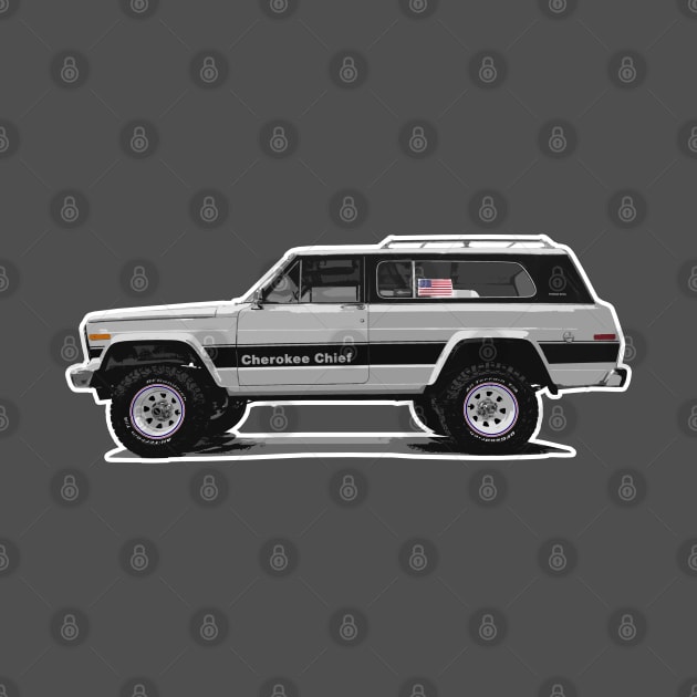 FSJ Beach Truck - White for Darks by NeuLivery