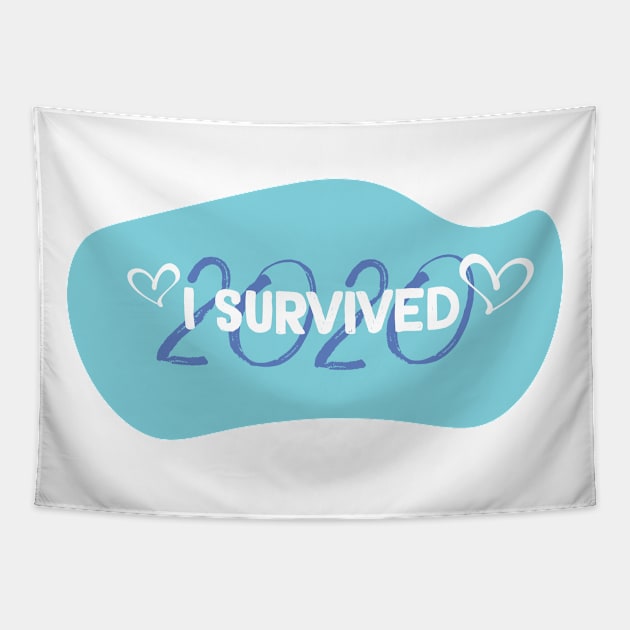 I Survived 2020 Tapestry by DalalsDesigns