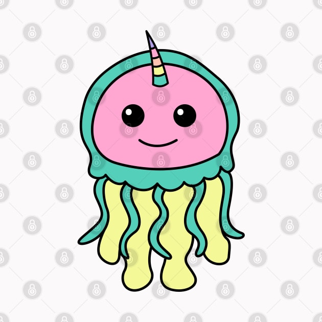 Jellycorn, Jellyfish anf unicorn by All About Nerds