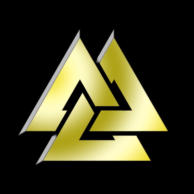 Valknut by richardsimpsonart