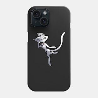 white cat Phone Case