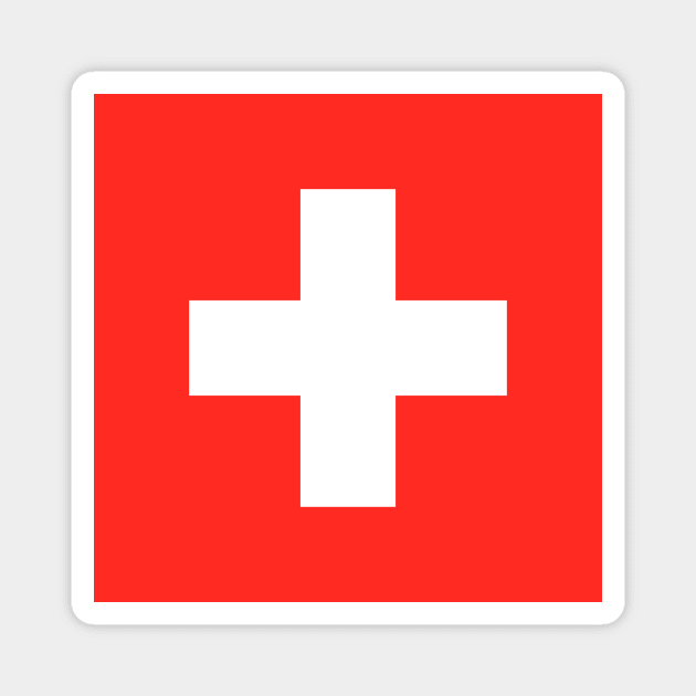 Switzerland Magnet by Wickedcartoons