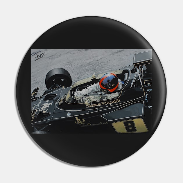 Emerson Fittipaldi, Lotus 72D Pin by oleynik