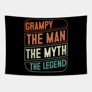 Grampy The Man The Myth The Legend Father's Day Gift Tapestry