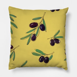 Olives branches pattern Pillow