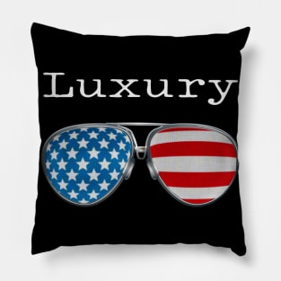 PILOT GLASSES USA LUXURY Pillow