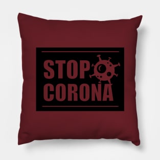 STOP CORONA Pillow