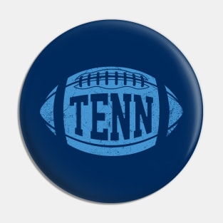 TENN Retro Football - Navy Pin