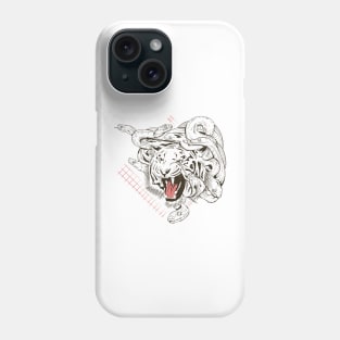 Medusa tiger Phone Case