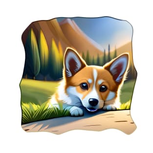 Corgi sun bathing T-Shirt