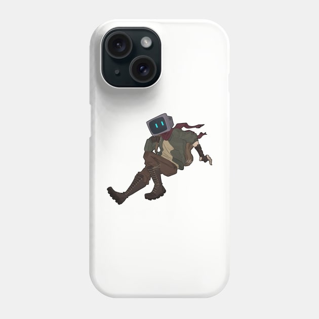 TV Guy Phone Case by Nic Stylus