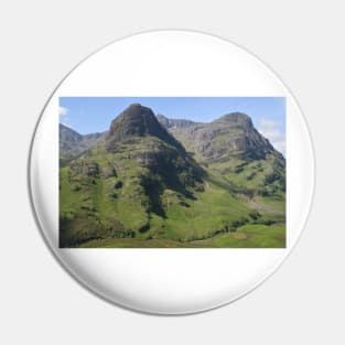 Glencoe in the Highlands of Scotland Pin