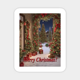 Christmas Greetings Magnet