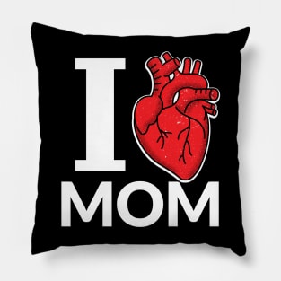 I Heart Mom Pillow