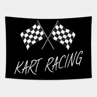 Kart racing Tapestry