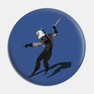 Geralt of Rivia Pin