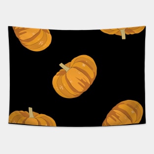 Pattern : Orange Pumpkins Tapestry