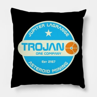 Trojan Asteroid Mining Company Pillow