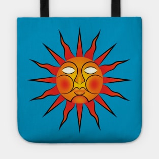 Folk Horror / Wicker Man Sun Sigil Tote