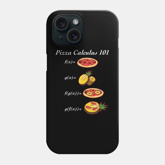 Pizza Calculus Phone Case by TheUnknown93