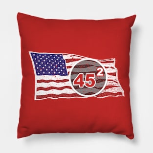 45 Squared President Trump Election Pillow
