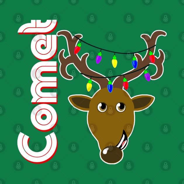 Family Christmas Photo "Comet" Design by TonTomDesignz