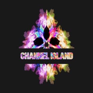 Channel island Tie Dye Watercolor Gift Souvenir T-Shirt