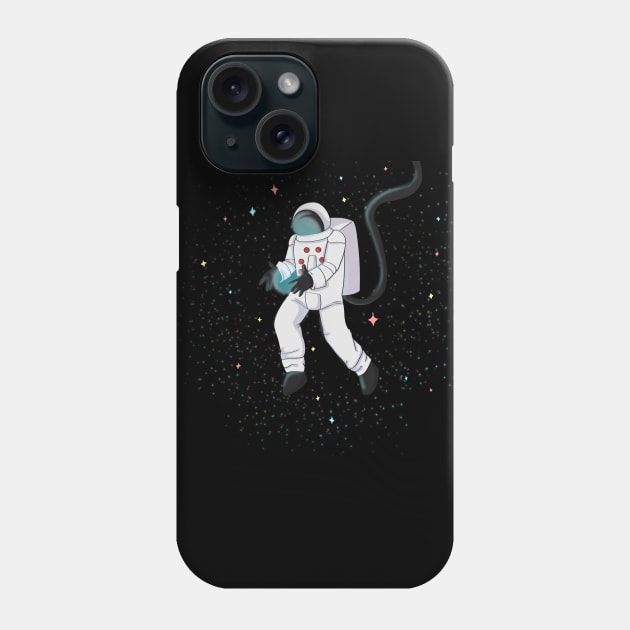 Spaceman Phone Case by Ashe Cloud