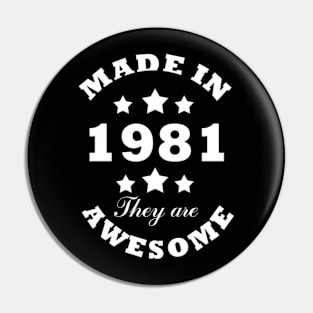 Made in 1981 the are awesome Pin